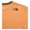 The North Face Latch Pile Ringer Bright 100 S/S Tee, Cantaloupe,