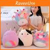 Cuscino Unicorno Arcobaleno Animale Cartone Animato Carino Giocattolo Morbido Peluche Cuscino Bambola Imbottita Ricamata Per Bambine 35cm