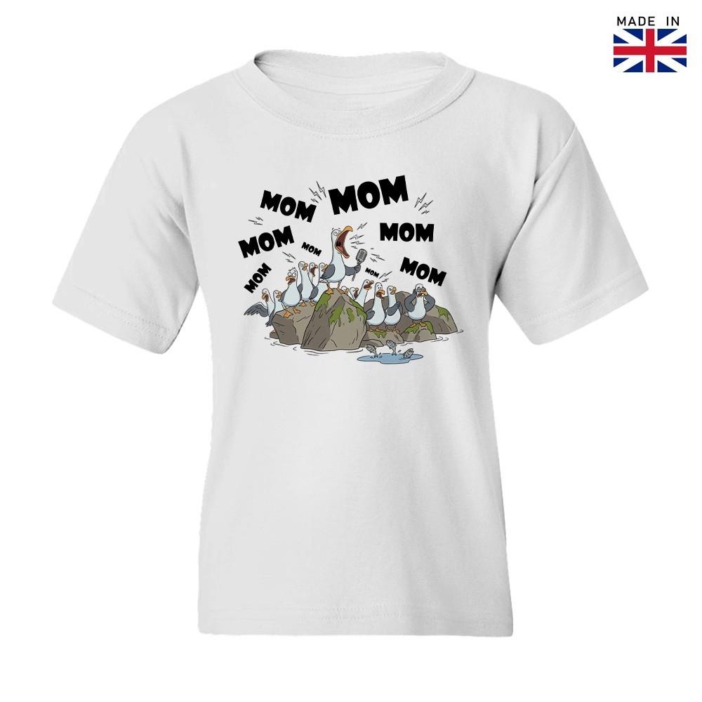 Funny Seagull Mine Mine Kids Shirt Family Vacation Beach Trip Toddler Boy Tee Unisex T-Shirt S