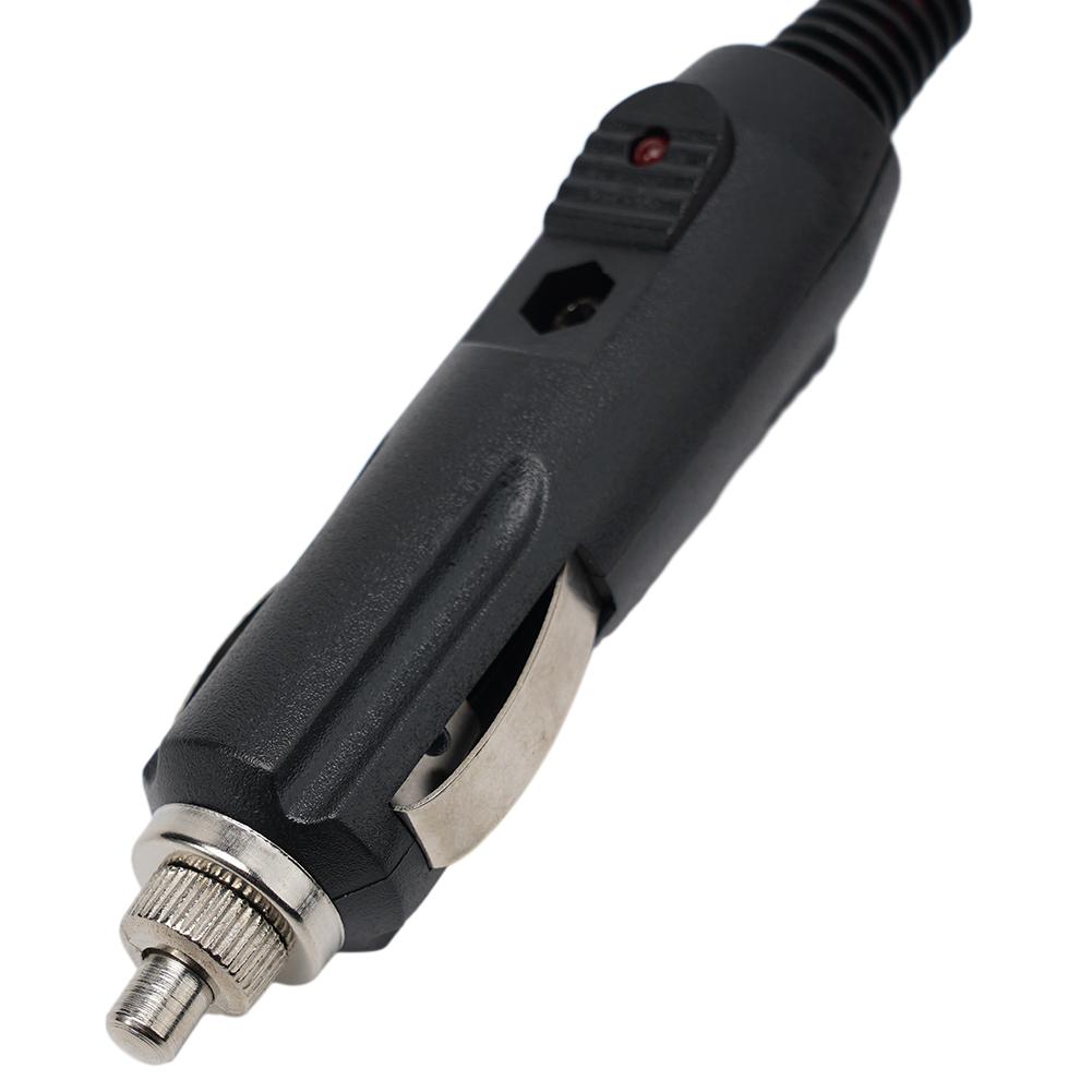 Cavo di alimentazione per auto 120cm/3.9ft 1 pz Cavo di ricarica nero