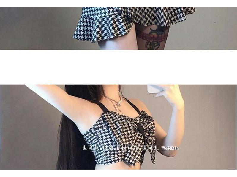 Women's High-End Academy Style Split Swimsuit - Perfect for Summer, Water Parks, and Seaside Photos.