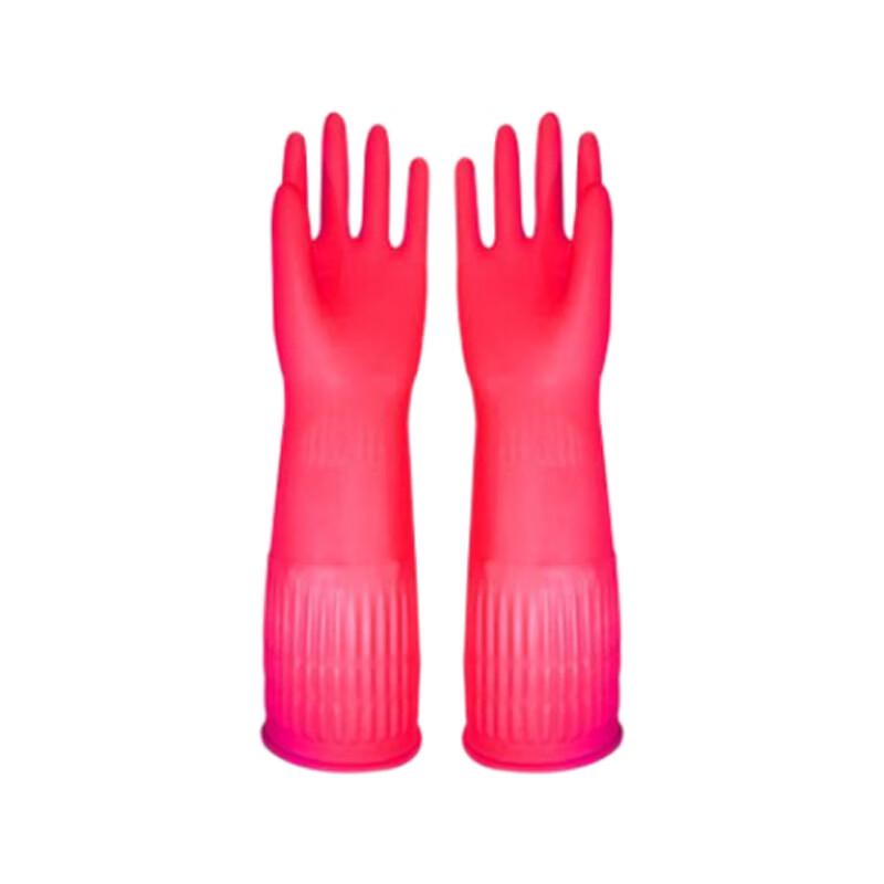 Qitu 38cm Extra Thick Unlined Red Gloves красный