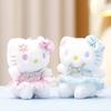 Hello Kitty Plush Toy Cat Keychain Soft Short Plush Girl Gift For Bag Decor