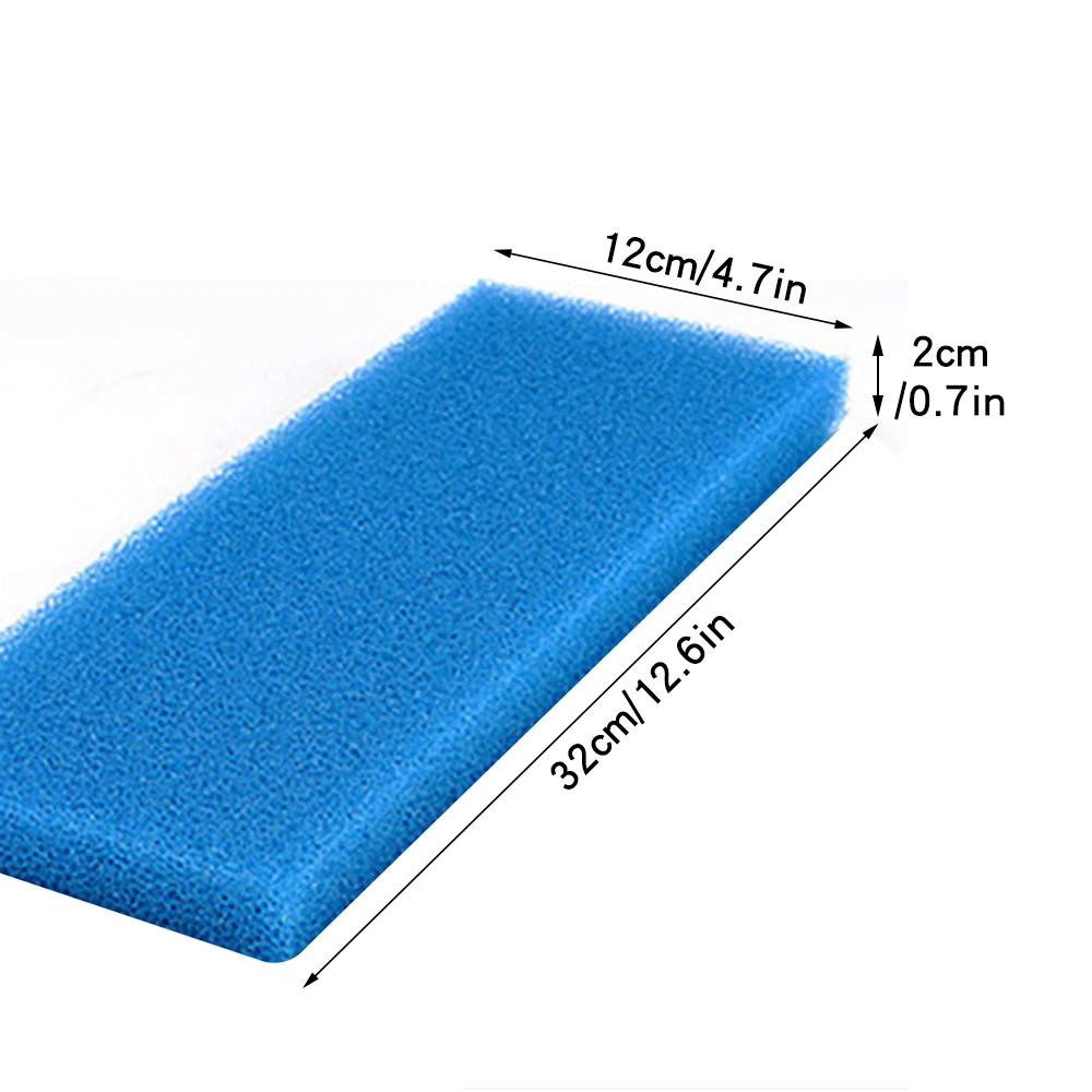 

2PCS Fish Tank Filter Cotton Black Thickened Biochemical Cotton Water Rattan Cotton Turtle Tank Filter Material Filter Sponge синий
