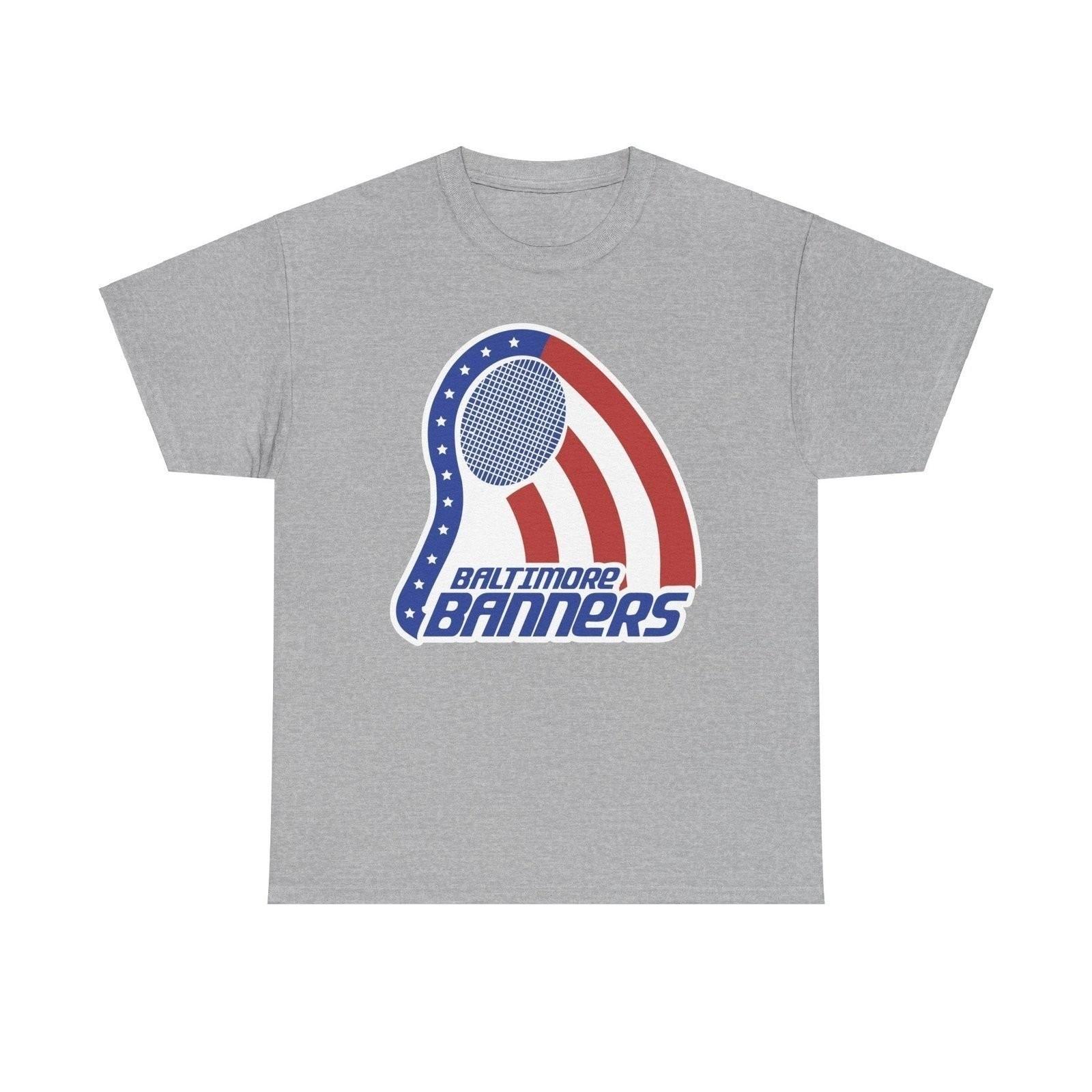Baltimore Banners Maryland World Team Tennis 1974 Logo T-shirt S