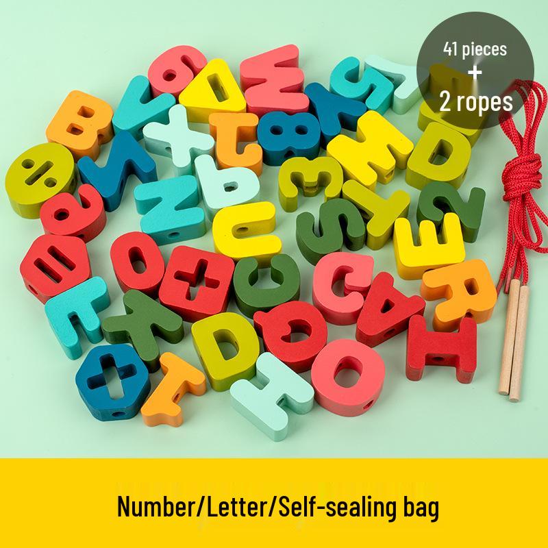 CPC Baby Fine Motor Skills Bead Toy: Toddler Threading & Concentration Blocks