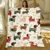 Sausage Dog Blanket Lightweight Soft Warm AllSeason Throw for Sofa Bed Travel Camping Cozy Home Decor Holiday Gift