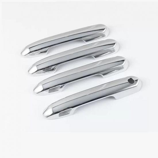 Chrome Exterior Door Handle Cover Trim For Toyota Land Cruiser 2022 2023 LC300