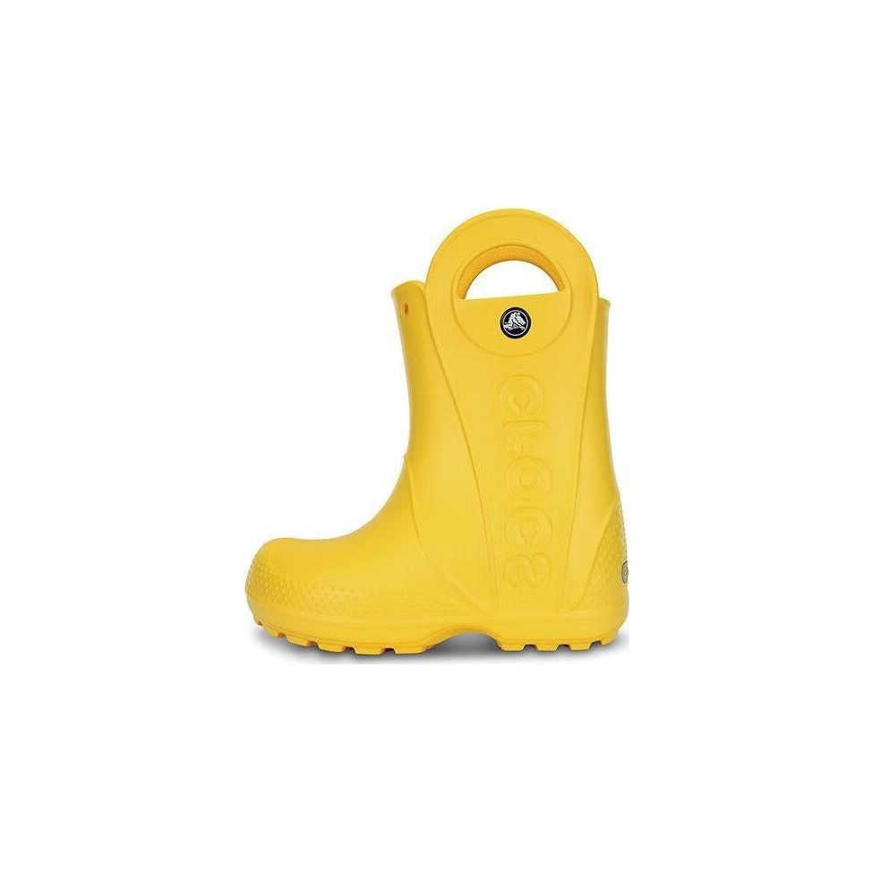 Crocs Handle It Rain Boots Yellow Kids  12803-730 29-30