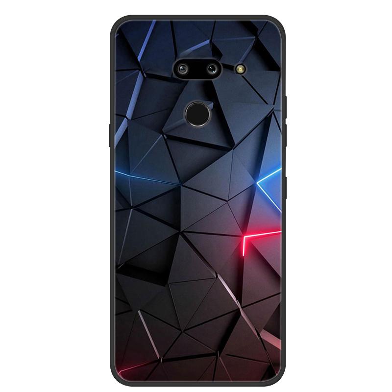 Para LG G8 ThinQ Funda Suave Silicona TPU Funda para Teléfono para LG G8 ThinQ Cubierta Trasera G8thinQ G 8 Protectora Bumper Fundas Shells