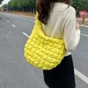 Bubble Cotton Armpit Tote Women's Bag Fashionable One-shoulder Portable Dumpling Large-capacity Pleated Cloud Light Luxury Storage