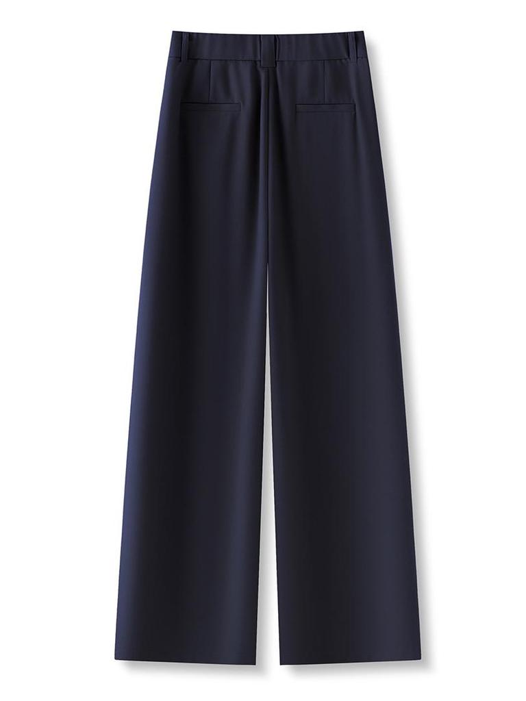 Women's Tencel Acetate Loose Fit Draping Casual Pants - Slimming, Versatile, Narrow To Wide Leg (Spring 2025)