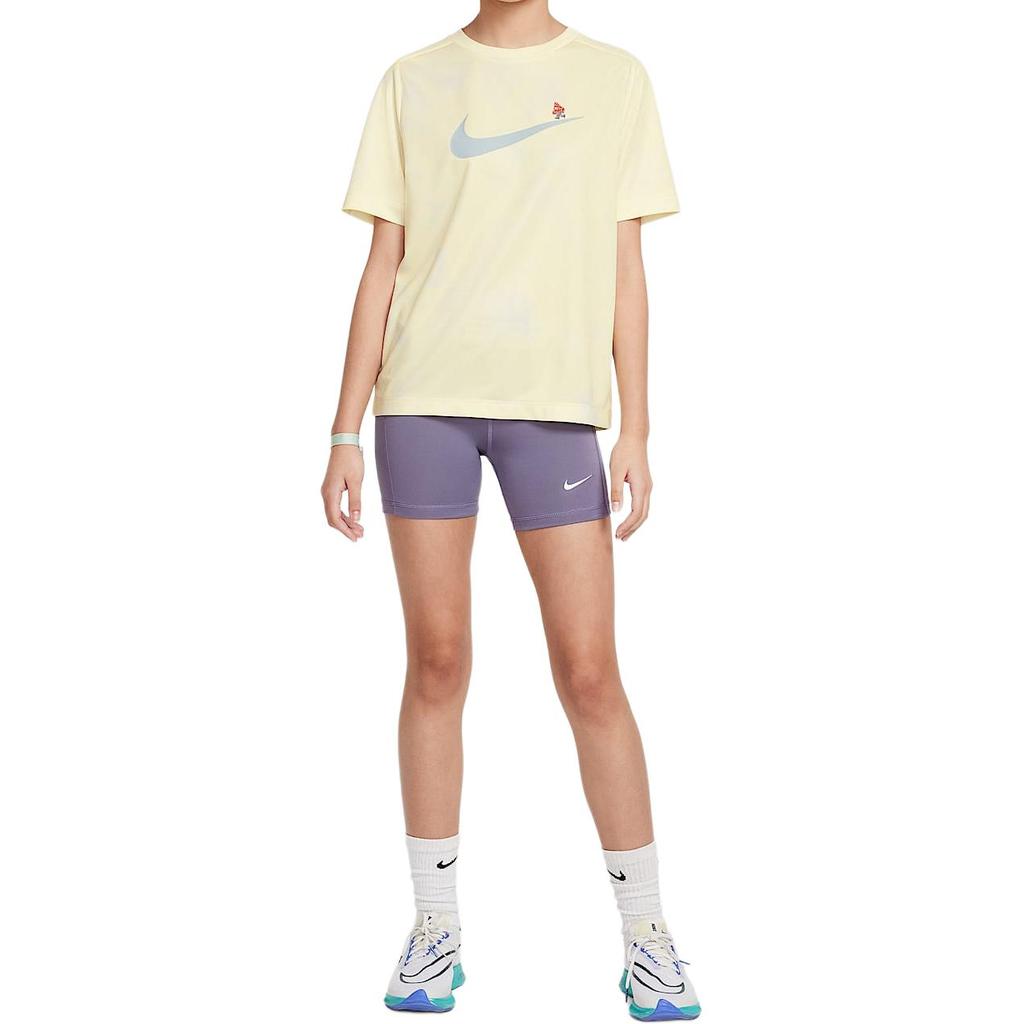 Nike Dri-Fit T-Shirt Comfortable Fashion Trendy Versatile Quick-Dry Short Sleeve Unisex Tops Plaster IF0606744