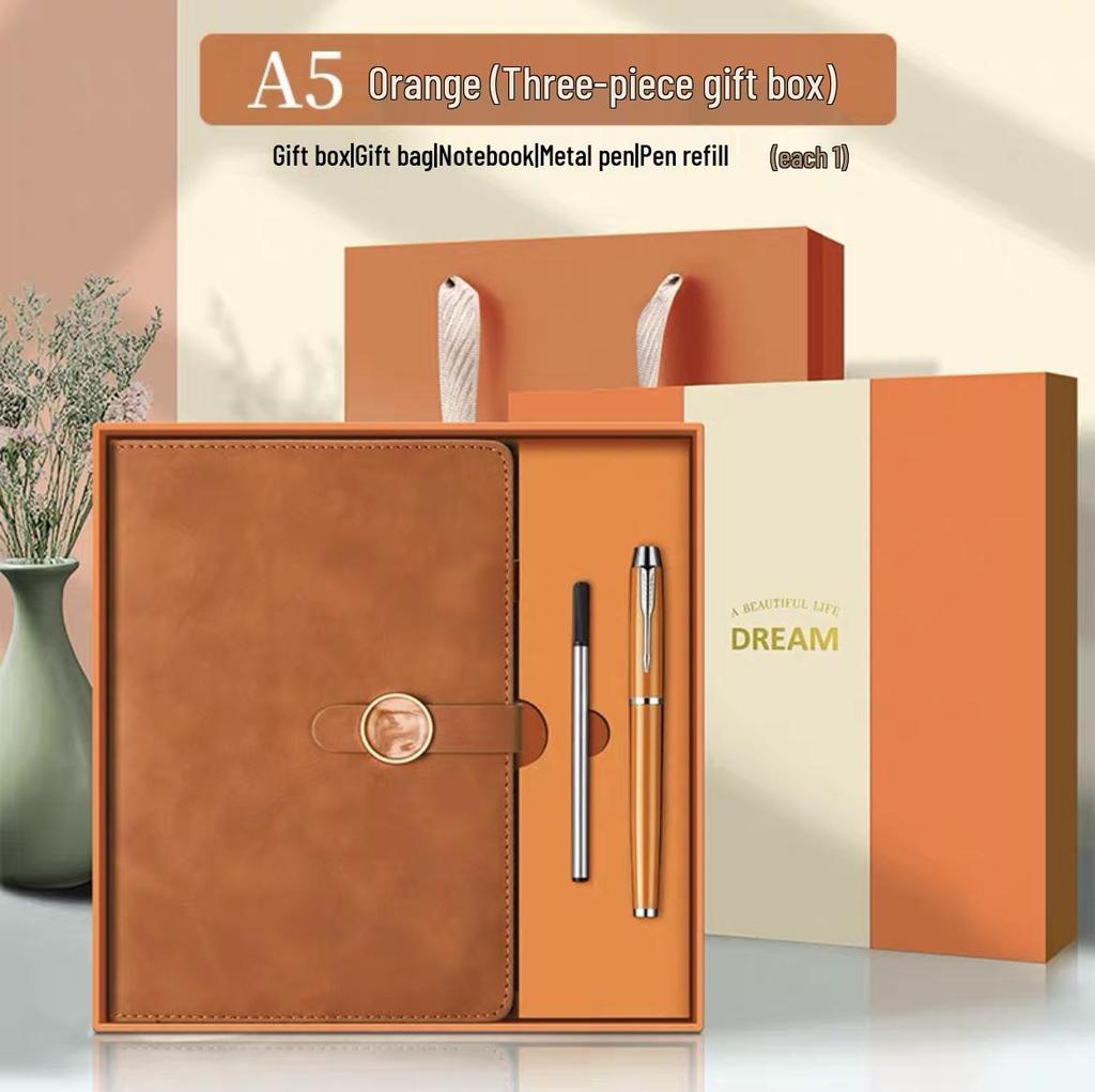 A5 Luxury Business Notebook Gift Set with Custom Logo