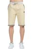 Men's Cotton Linen Breathable Workwear Shorts - Casual Summer Five-Point Mid-Length Beach Pants