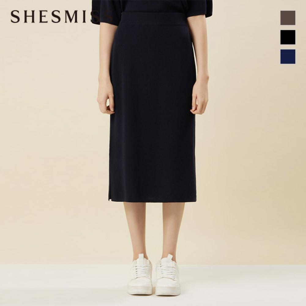 

She S miSS однотонная трикотажная юбка SSkSkn22070 Braun/55