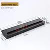 Aluminum Alloy Desk Cable Management Box with Brush Grommet