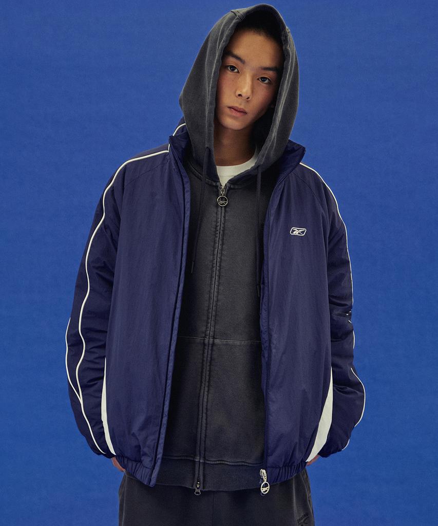 Reebok Premier Track Lightweight Padded Jacket - Dusty Navy