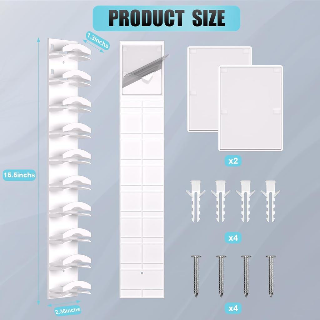 Hat Organizer for Baseball Caps Hat Rack for Wall with Strong Adhesive Hat Hanger Holder Display for Door Closet Cap Organizer Cap Organizer Storage