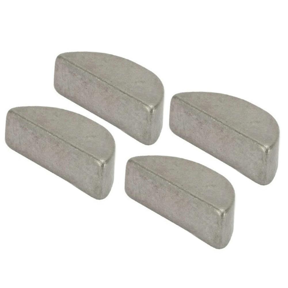 4Packs Woodruff Key 1121391500 Fits For MOUNTFIELD SP53H S422HP SP425 Metal Half Moon Shape for Machine Parts Replacement
