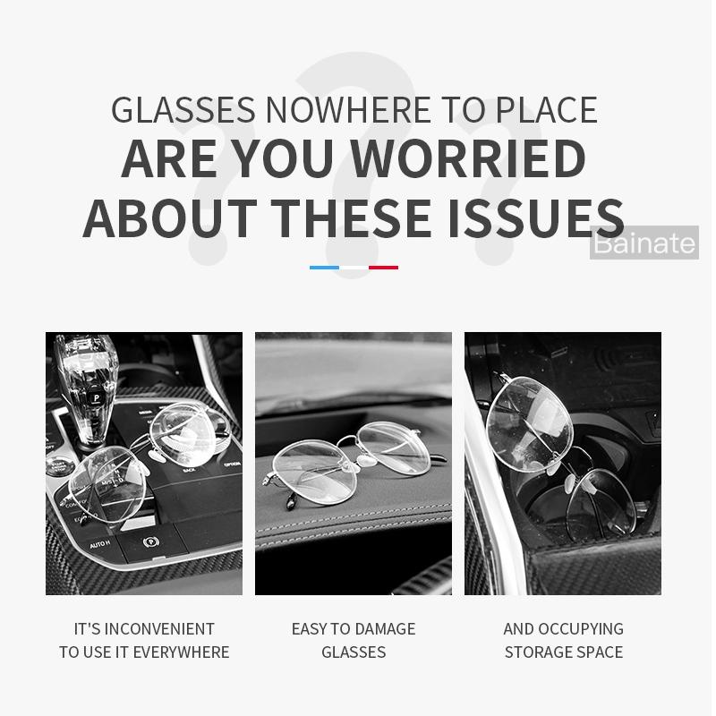 For Haval F7 H6 H2 H3 H4 H5 H7 H9 F9 F7X 2024 2025 Car Visor Sunglasses Glasses Case Glasses Holder Clip Box Car Lenses Holder