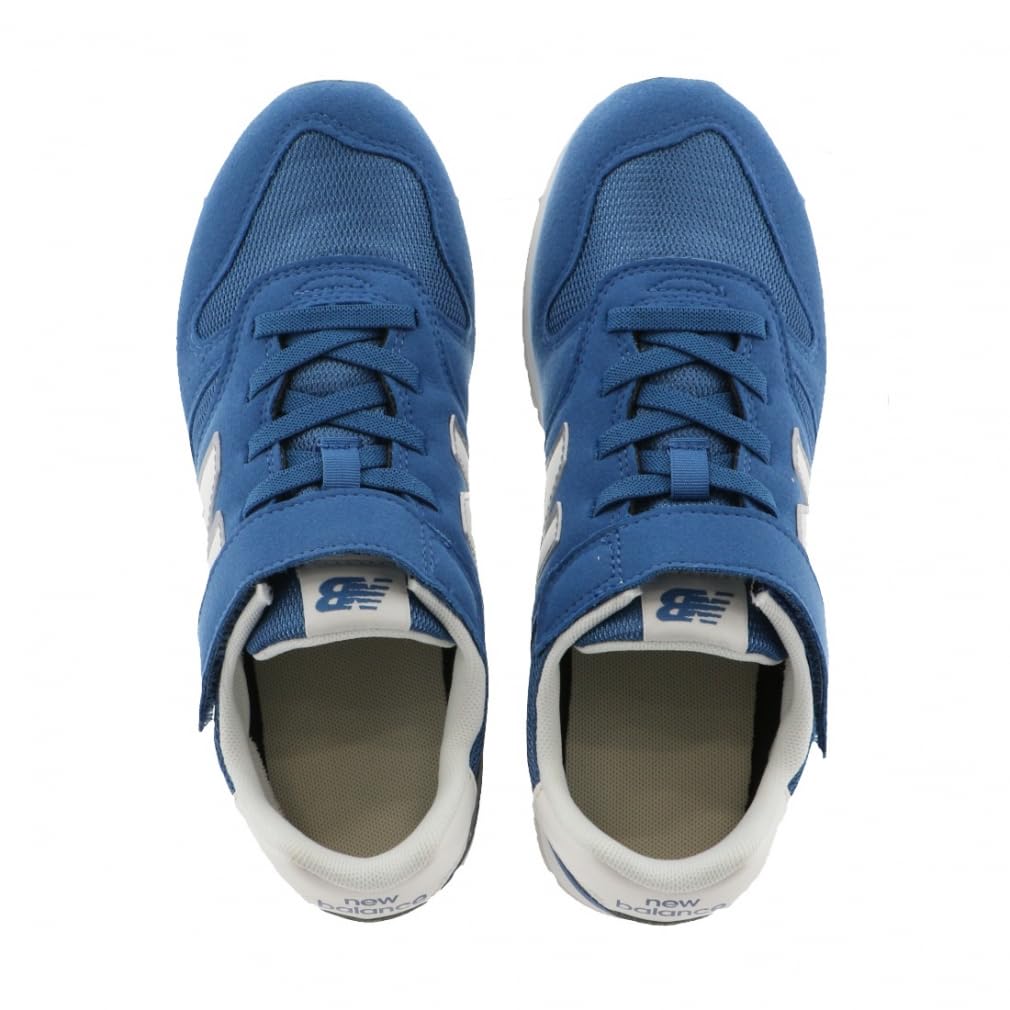 Junior Sneakers Boys Sports Shoes YV373 AQ2 M [New Balance] (Blue/18.0/Jr)