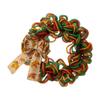 Beautiful Decor Thanksgiving Wreath Featuring Maple Leaves And Elegant Bow For Home