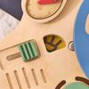 Baby Montessori Toys Steering Wooden Car Blocks Steering Wheel Activity Busy Board for Toddlers Sensory Early Education Toy Gift