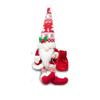 With Full Beard Sitting Long-legged Gnomes Old Man Ornament Plush Dwarf Doll Toys  Festival