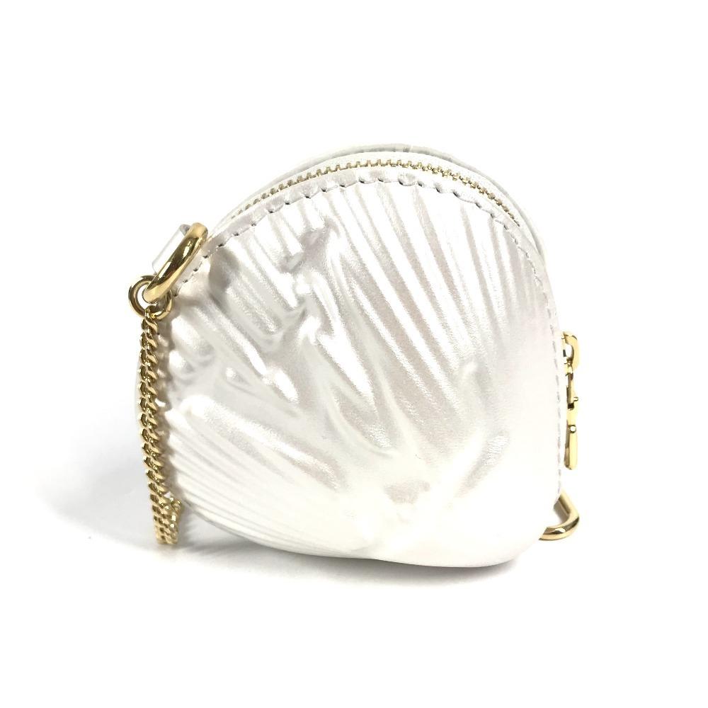 Louis Vuitton M92508 By the Pool Shell Coin Purse Key Holder Charm Coin Purse