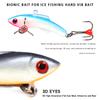 1PCS Lure Bait Outdoor Fishing Artificial Plastic Bait Ice Fishing With 3D Eyes Fishing Supplies Fishing Tackle 4\.3CM/5CM/5\.5CM