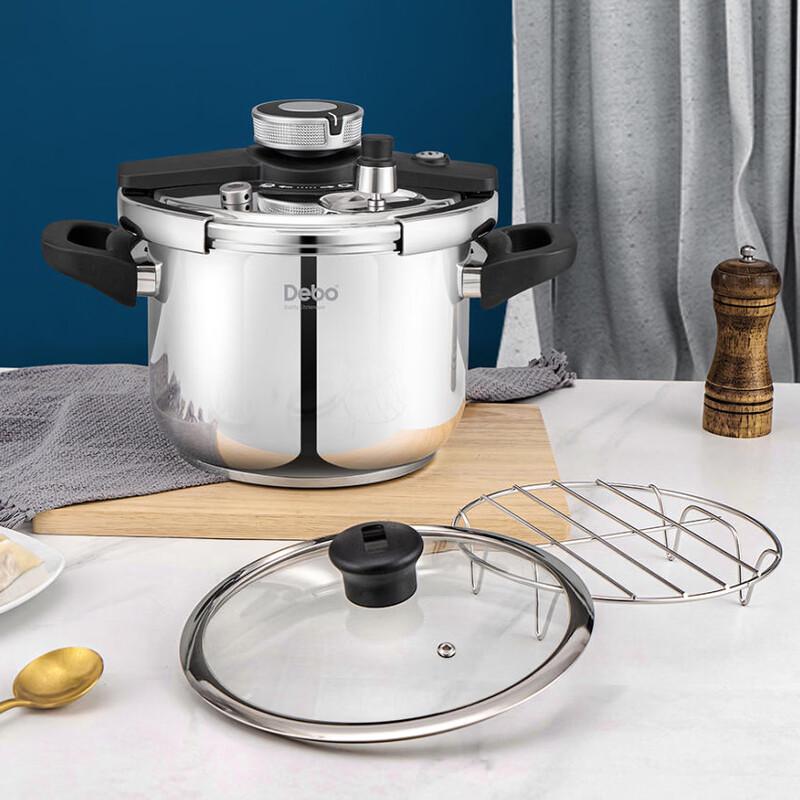 Debao Andrei 6L 18-10 Stainless Steel Pressure Cooker