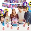 Cartoon - Themed Birthday Party Decoration Set For Creating A Festive And Joyful Atmosphere At Celebration Events
