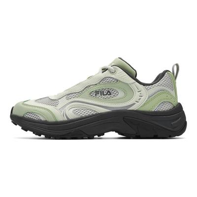 Fluxion Casual Shoes Fashion Comfortable Versatile Sports Wear Women Sneaker Gray Green F12W532115FSB