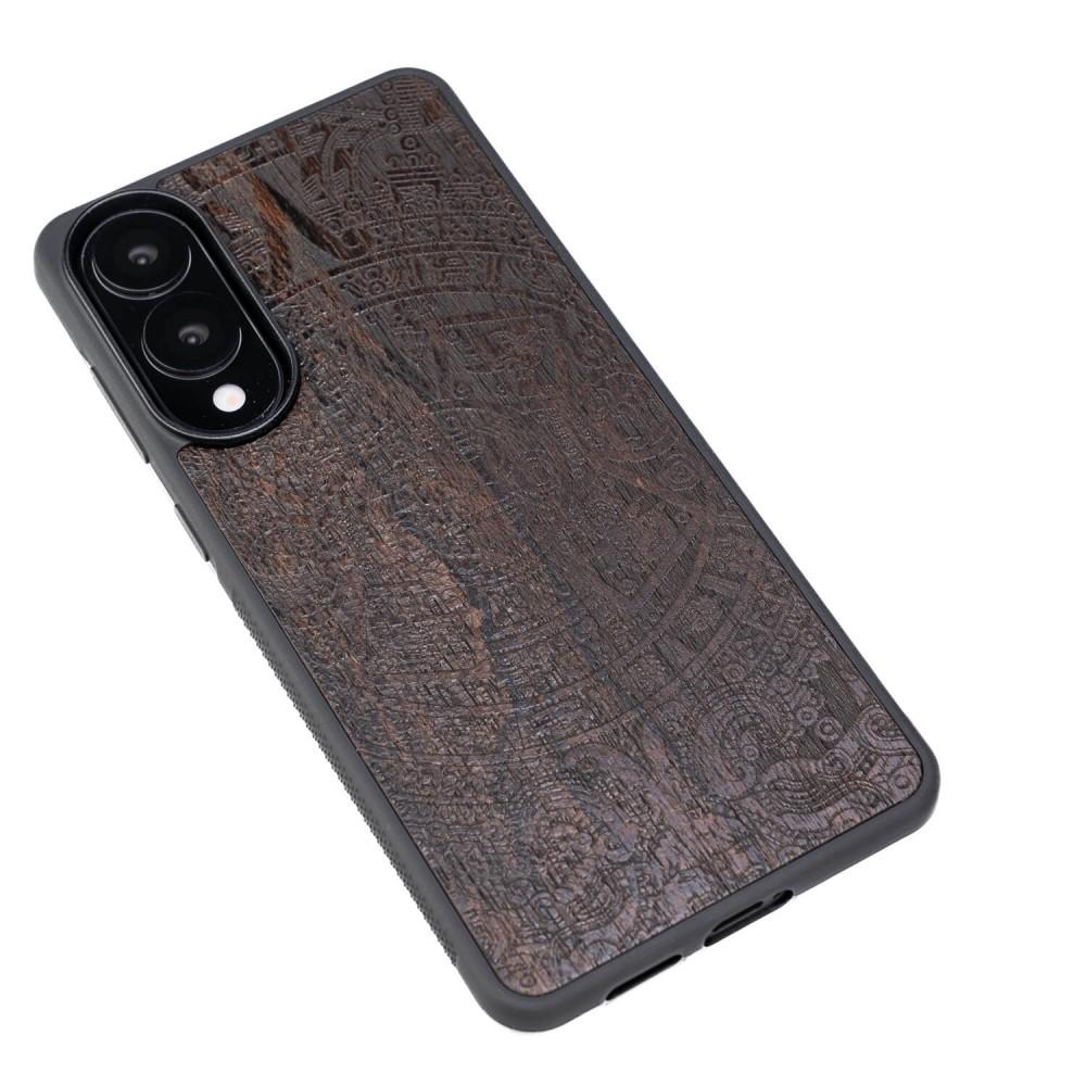 Bewood Wooden Case for Samsung Galaxy S25 Edge Aztec Calendar Ziricote