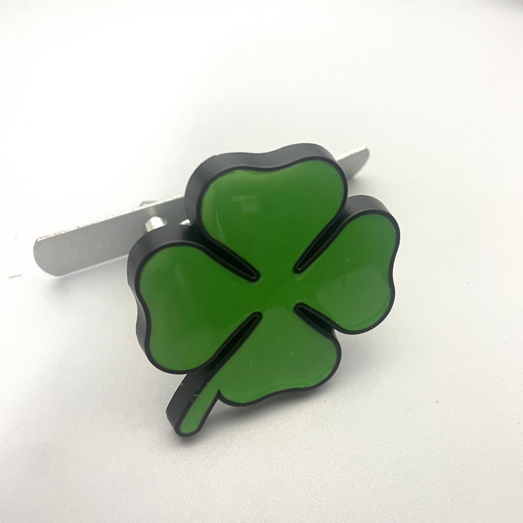 Clover Emblem Car Logo-Suitable For Giulia Stelvio Alfa Romeo Giulia Stelvio Junior Tonale Front Hood Grill Badge Emblem Car Body/Car Windows Sticker