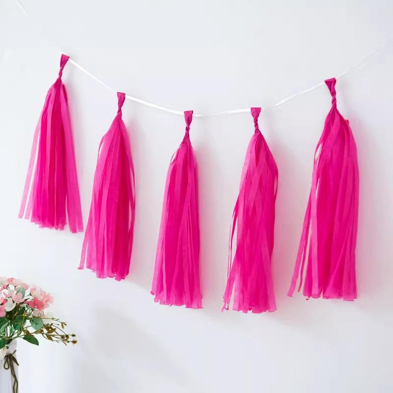 Colored Paper Fringed Paper Ribbon Paper Cutting Creative Activities Celebration Wedding Party Supplies Wedding Room Wedding Decoration