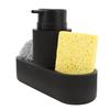 Spülmittelspender Multifunktion Leicht zu reinigen Harz Scheuerschwamm Halter Scheuerschwamm Set