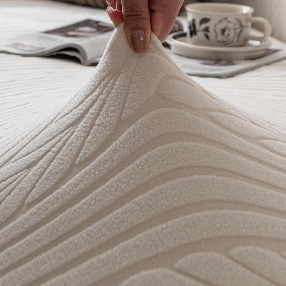 Jacquard Velvet Elastic Sofa Cover Lazy All Inclusive All in One Sofa Cover for All Seasons and Anti Cat Scratch