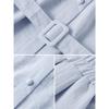 Women's Embroidered Textured Wide-leg Pants Two-piece Casual Set