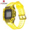 Resin Strap Bezel for Casio G-SHOCK DW-5600 GW-M5610 5600 GLS-5600 Men Transparent TPU Replace Watch Band Protective Case Kit