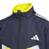 Adidas Kids' Essentials Woven Jacket, Unisex, N3379 Legend Ink/Yellow (KA1309) 150
