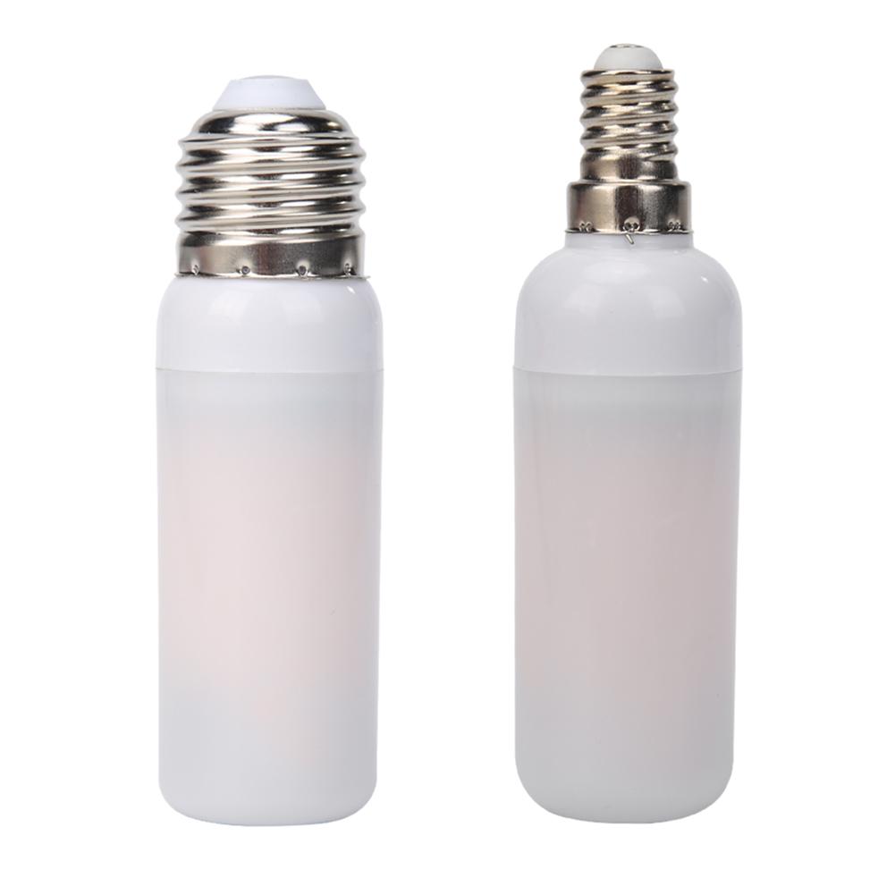 7W E27 E14 LED Flame Effect Light Bulb 85-265V Flickering Emulation Decor Lamp
