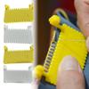 4Pcs/Set Clip-on Stitch Guide Edge Stitch Lock And Sewing Gauge Seam Guide Ruler Edge Sewing Lockranding Tool for Quilting Hemming Straight Stitches