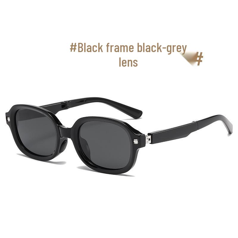 Women's Polarized Foldable Sunglasses with Air Cushion Nose Pads - UV Protection & Fashionable for Driving