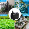 Classic 600L/H 8W Submersible Water Pump for Aquarium Tabletop Fountains Pond Water Gardens and Hydroponic Systems with 2 Nozzles AC110V