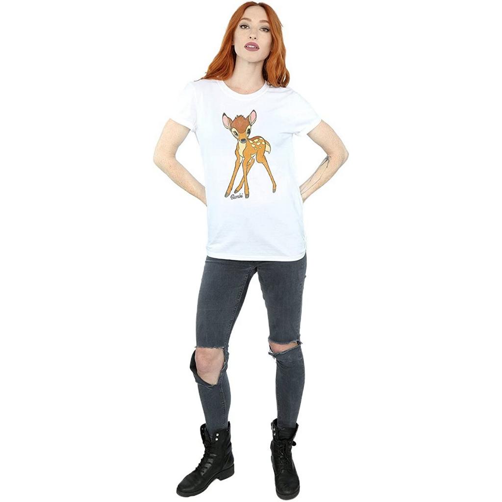 Bambi Womens/Ladies Cotton Boyfriend T-Shirt