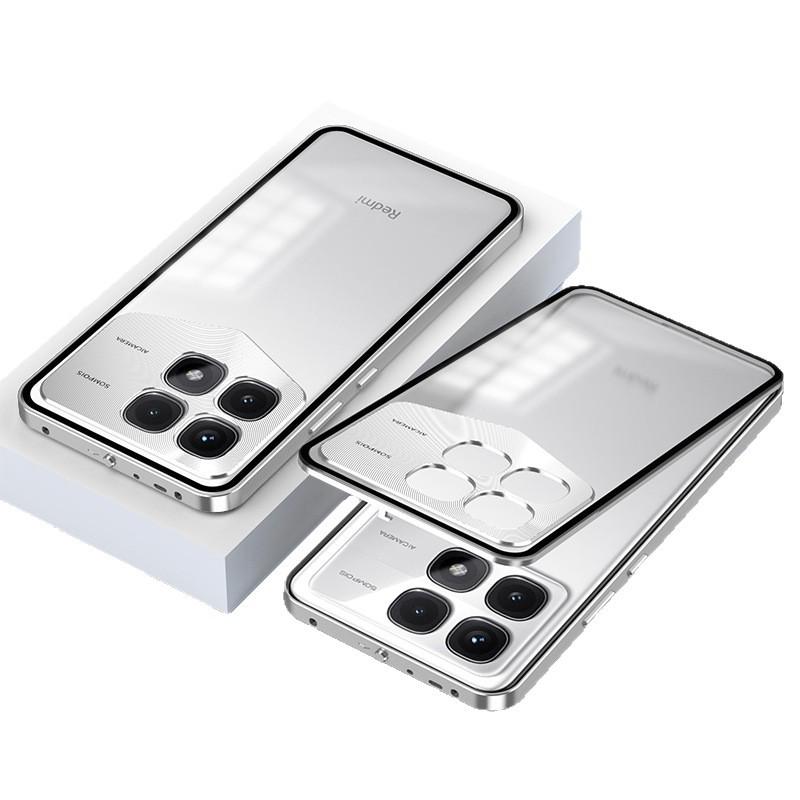Металлический чехол-книжка на пружинной застежке для Redmi K70 Pro/K70 Supreme/K70 Ultra Redmi K70 Supreme Champion Edition