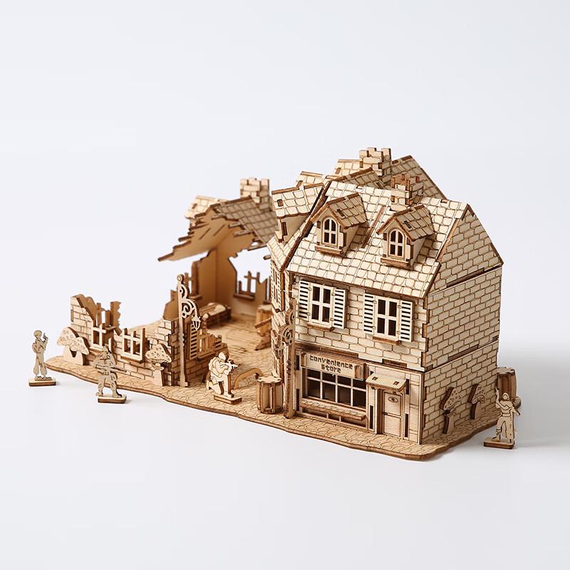 

1942 War House 3D Wooden Puzzle