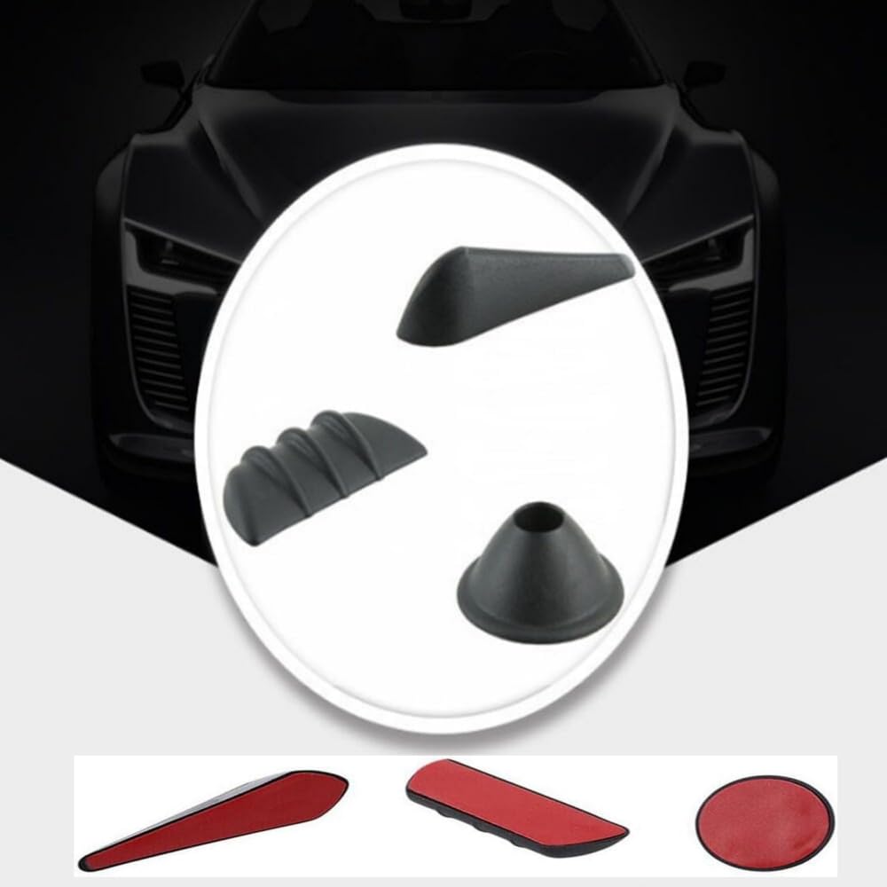 Wind Noise Prevention, Wind Noise Reduction, Wind Noise Reducing Fin Set, For Cars, Exterior, Interior, Wind, Doors, Rear